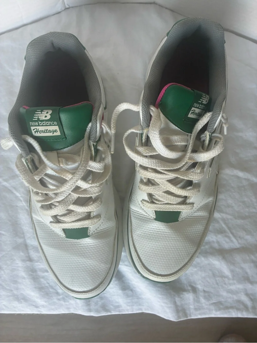 New Balance white Green Masters colors Golf Shoes men’s 12